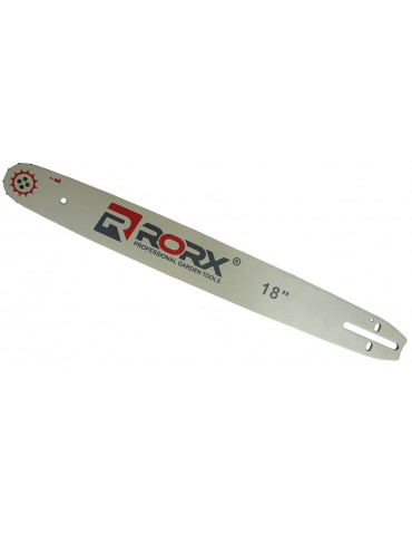 Шина RORX 18" 45см 325 72зв. паз 1.5мм для бензопилы