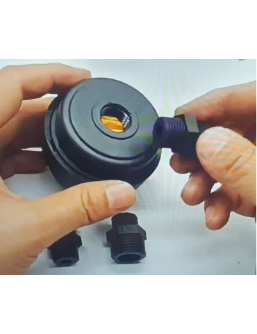 Фильтр воздушный для компрессора под резьбу 1/4", 3/8", 1/2" универсальный