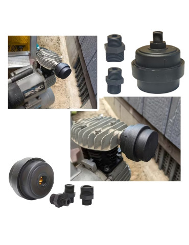 Фильтр воздушный для компрессора под резьбу 1/4", 3/8", 1/2" универсальный