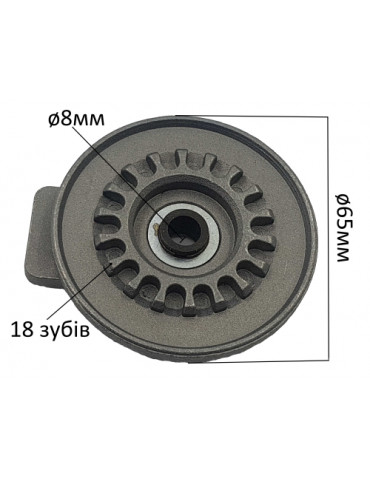 Натяжитель цепи электропила Садко ECS-2400 D (8мм*65мм 18зуб)
