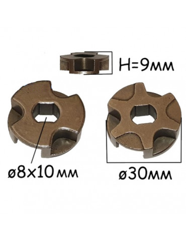 Звездочка цепной электропилы Bosch AKE 30/35/40 аналог 2609001036