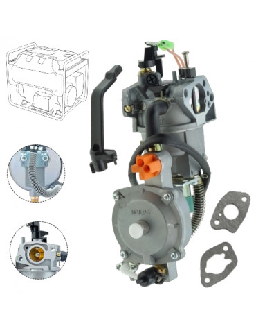 Газовый карбюратор для генератора AL-KO 6500 D-C 5.5 кВт 