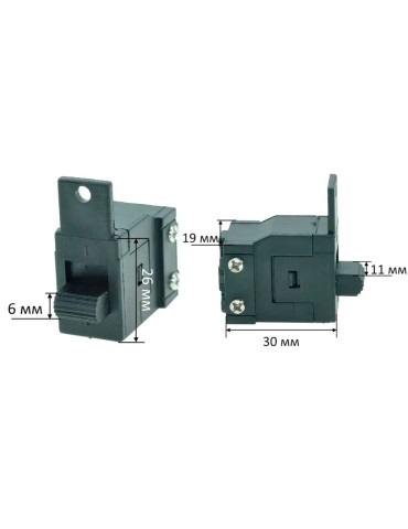 Кнопка болгарки Eurotec 125, Intertool DT-0255, Toopex 115, Compas S125