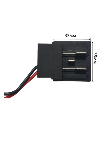 Бесщеточный двигатель с платой и кнопкой для шуруповерта Tekhmann TCD-12 S2 BS Kit