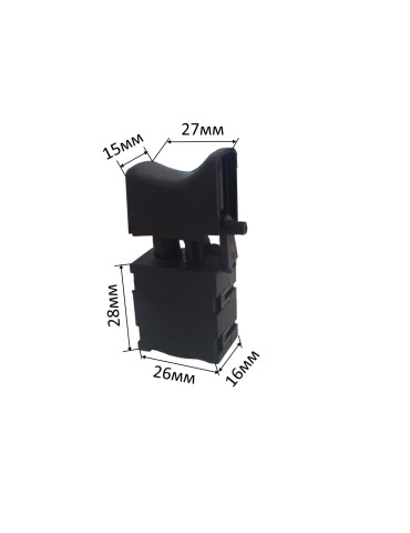 Бесщеточный двигатель с платой и кнопкой для шуруповерта Tekhmann TCD-12 S2 BS Kit