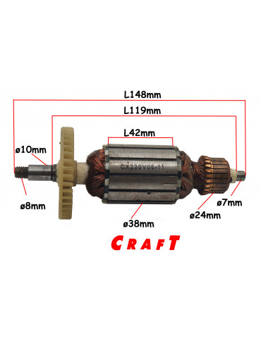 Якорь рубанок Craft CP-900